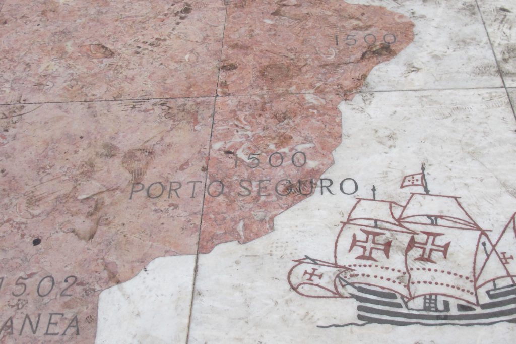 Algumas horas em Lisboa - Mapa das Conquistas Padrão dos Descobrimentos