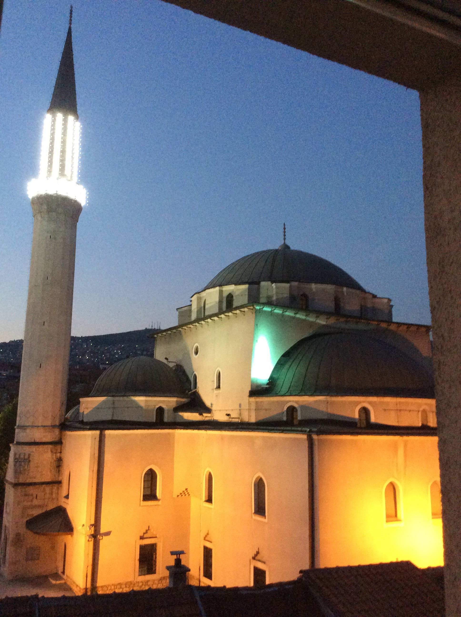 Gazi Husrev Bey, a mais antiga é importante Mesquita da Bósnia