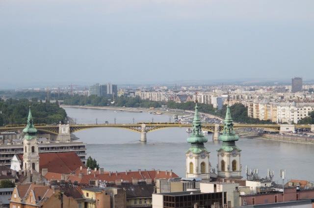 Budapeste, o rio Danúbio e suas pontes