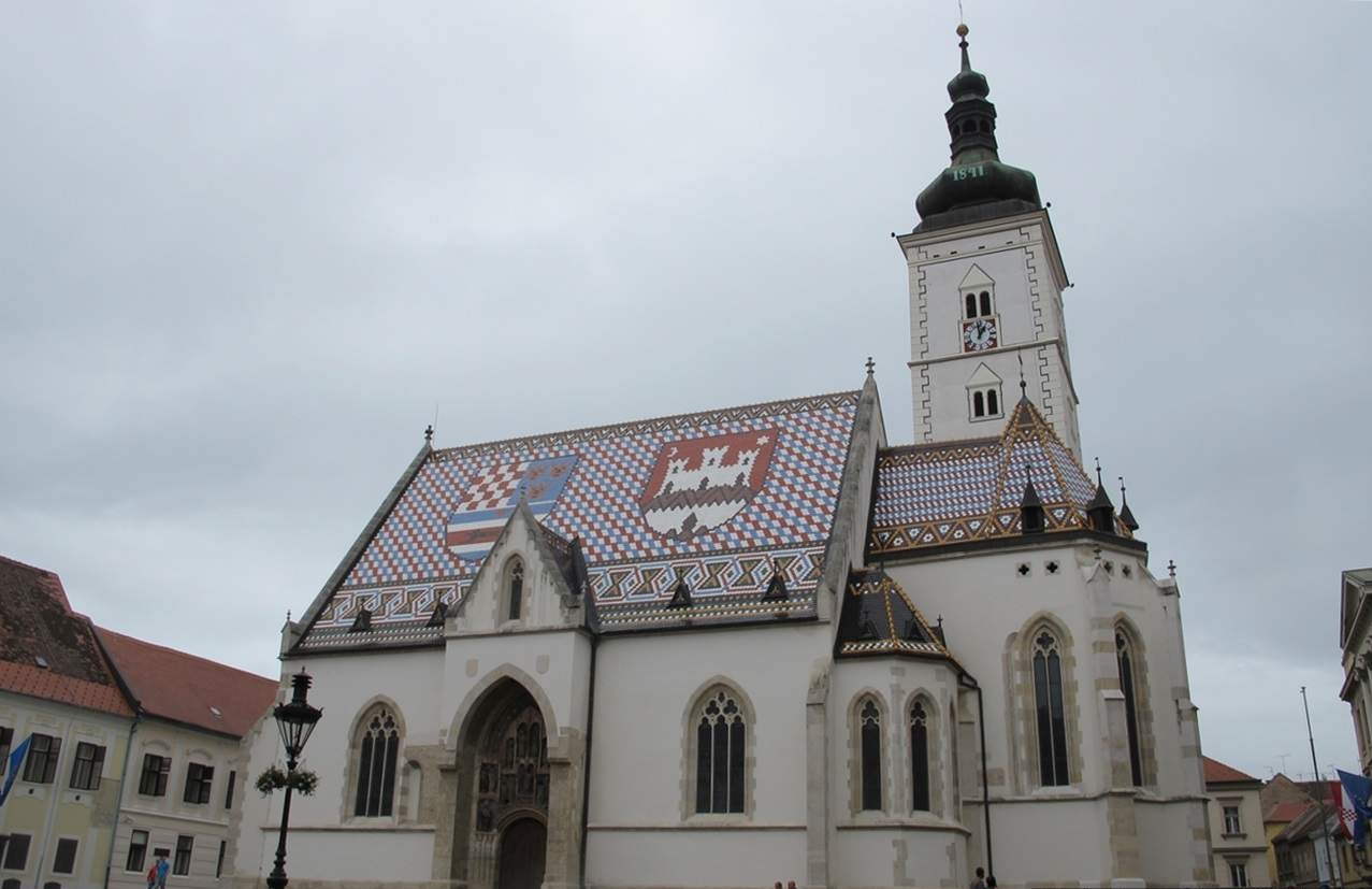 o que fazer em Zagreb Igreja de São Marcos