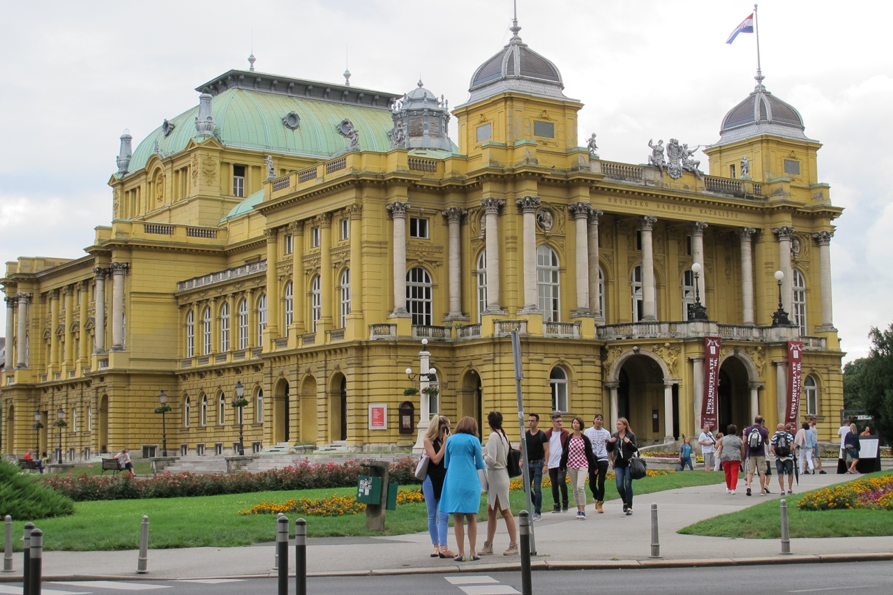 Zagreb Teatro Nacional da Croácia