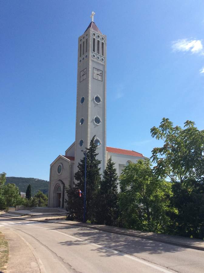 Bósnia Herzegovina Neum Igreja