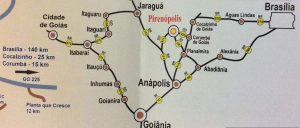 Pirenópolis Mapa Como Chegar