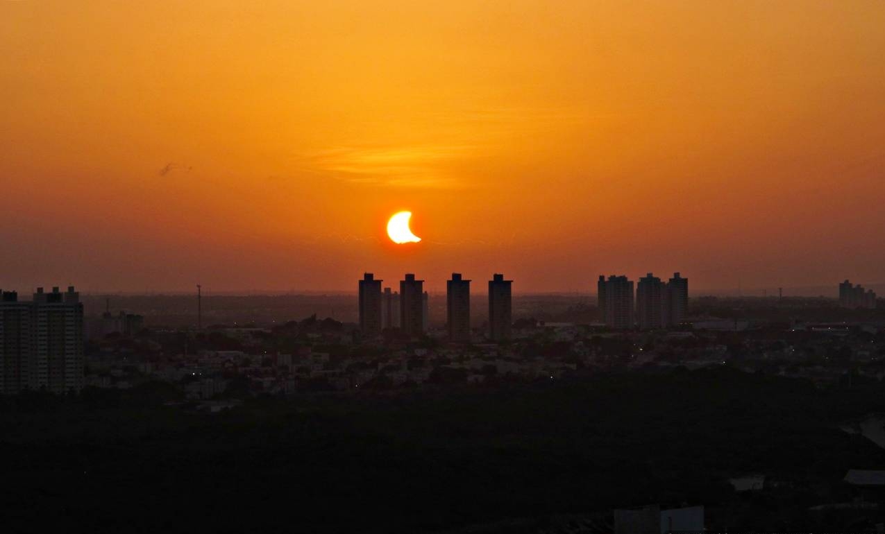 Eclipse Solar em Natal/RN