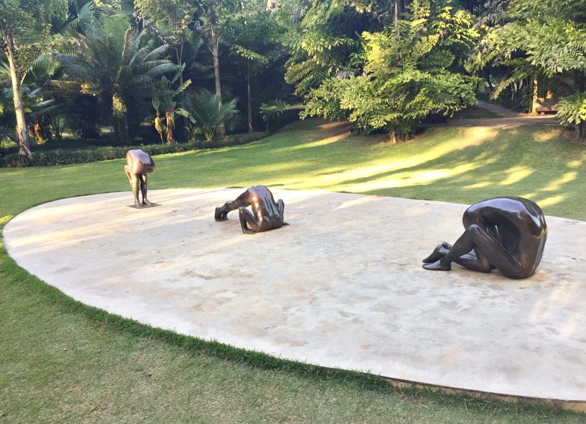 O que fazer em Inhotim, escultura Edgard de Souza
