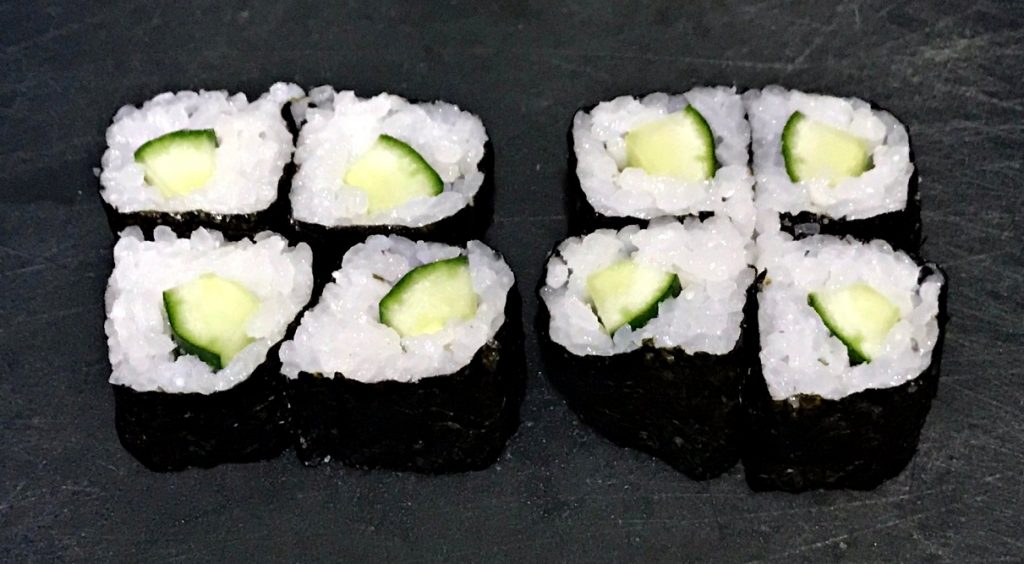 Receita de Sushi Hoso Maki