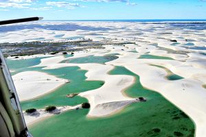Lençóis Maranhenses - vista aérea