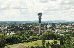 Torre Panorâmica, vista do Terrazza 40 0nde comi melhor em Curitiba