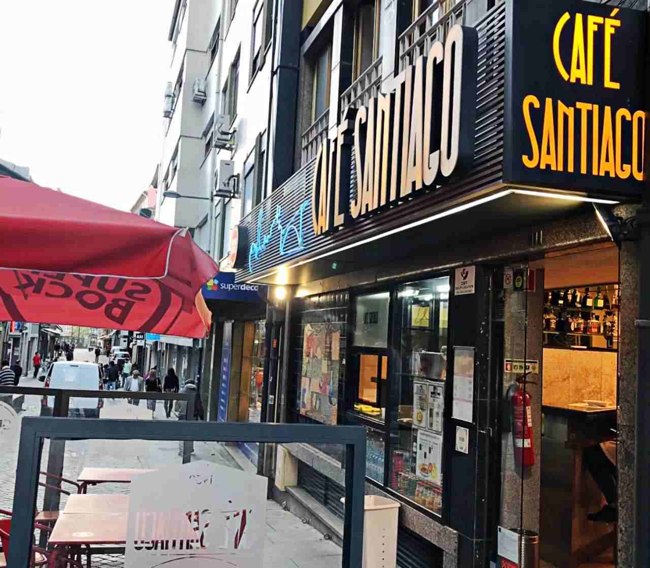 Café Santiago - O que fazer em Porto Portugal
