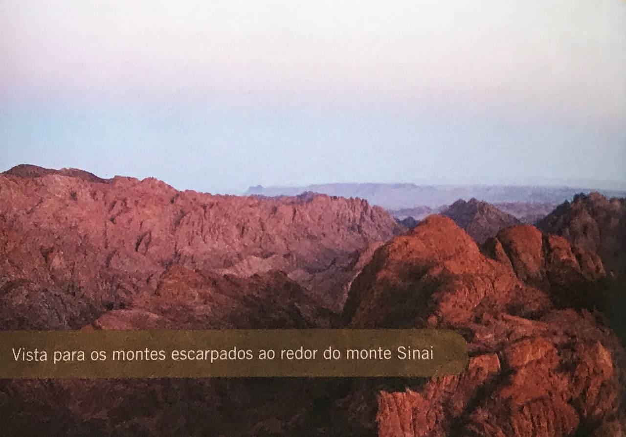 30 dias na terra dos Salmos - montes ao redor do Sinai